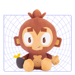 Dart Monkey 2.0 Plushie