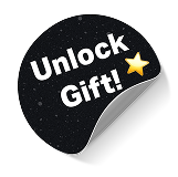 Unlock free gift badge